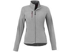 Женская микрофлисовая куртка Pitch, серый, фото 3