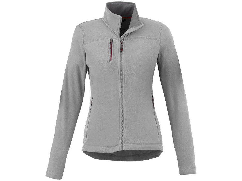 Женская микрофлисовая куртка Pitch, серый - фото 3 - id-p215146512