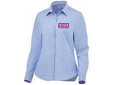 Женская рубашка с длинными рукавами Hamell, светло-синий, фото 3