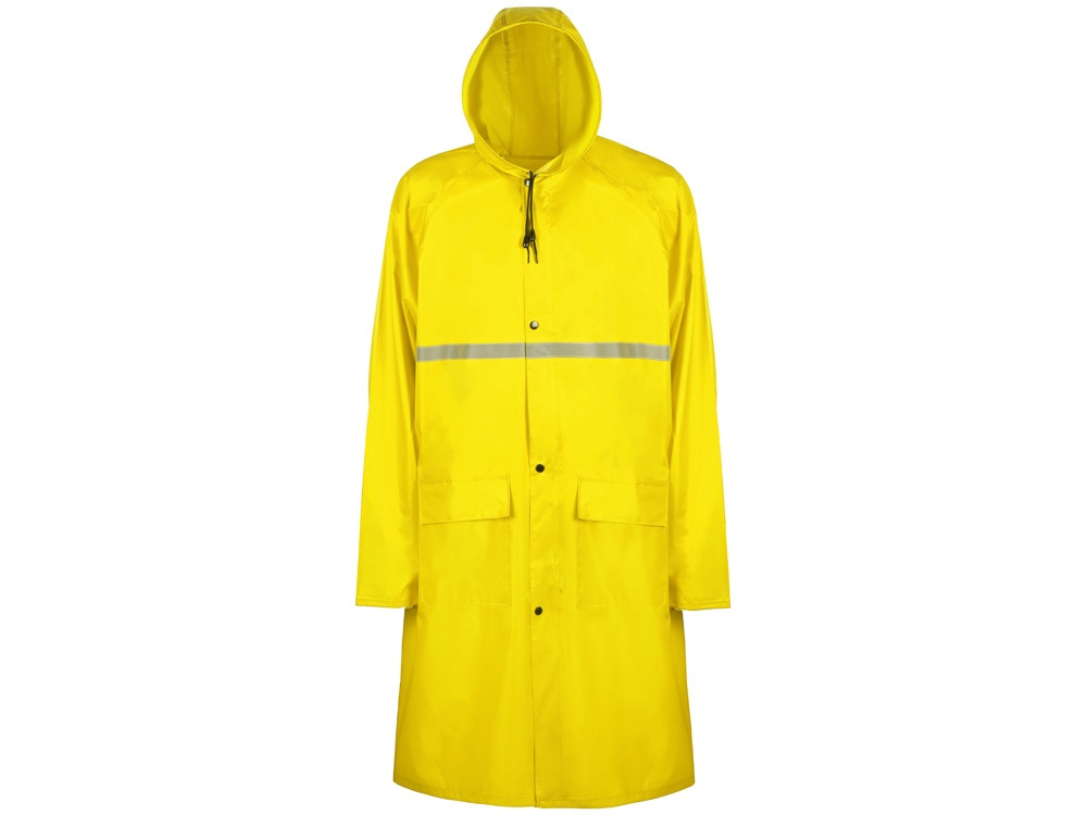 Длинный дождевик Lanai из полиэстера со светоотражающей тесьмой, желтый - фото 3 - id-p215150406