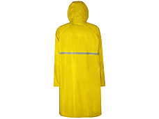 Длинный дождевик Lanai  из полиэстера со светоотражающей тесьмой, желтый, фото 2