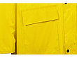 Длинный дождевик Lanai  из полиэстера со светоотражающей тесьмой, желтый, фото 4