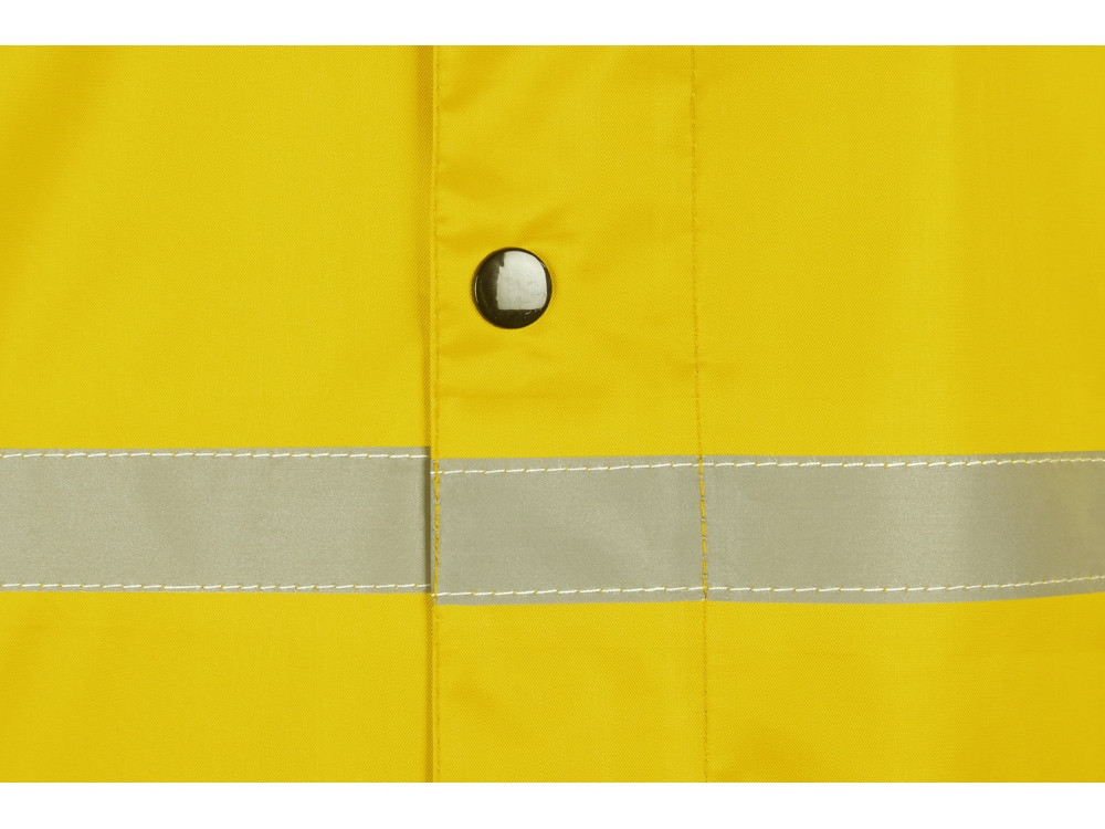 Длинный дождевик Lanai из полиэстера со светоотражающей тесьмой, желтый - фото 9 - id-p215150406