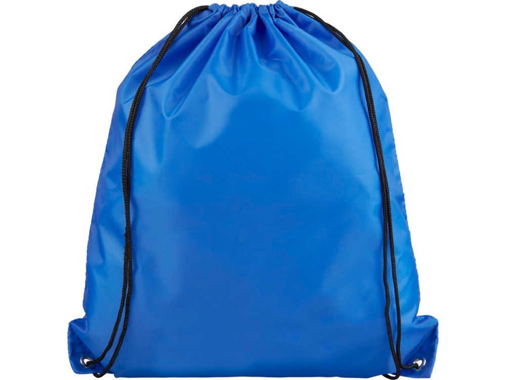Рюкзак со шнурком Oriole из переработанного ПЭТ, синий - фото 2 - id-p215148479