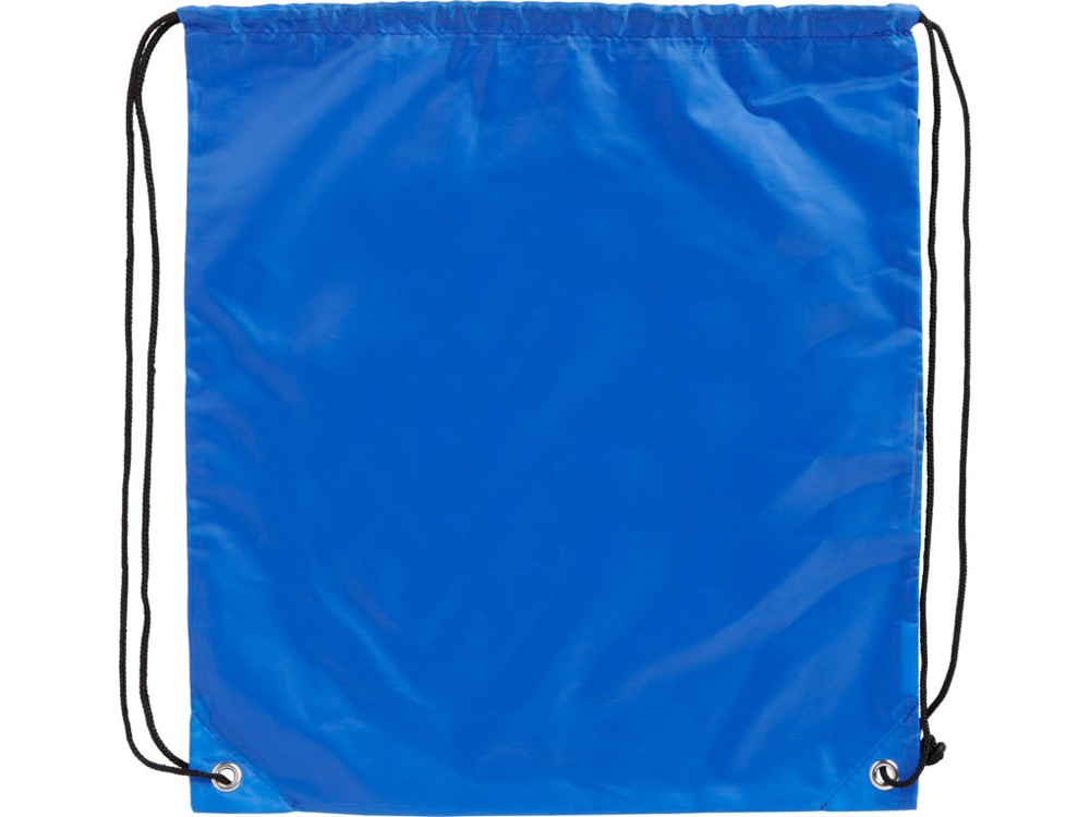 Рюкзак со шнурком Oriole из переработанного ПЭТ, синий - фото 4 - id-p215148479