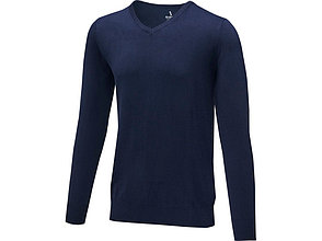 Мужской пуловер Stanton с V-образным вырезом, темно-синий, фото 2