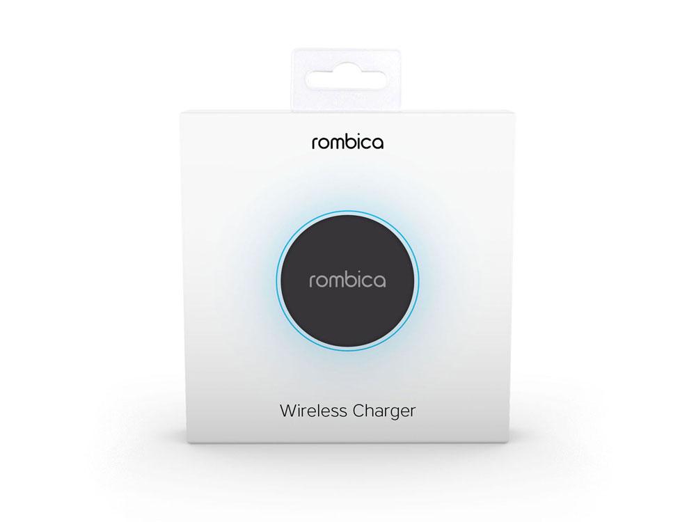Беспроводное зарядное устройство Rombica NEO Core Quick c быстрой зарядкой, черный (с лого) - фото 4 - id-p215150435