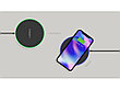Беспроводное зарядное устройство Rombica  NEO Core Quick c быстрой зарядкой, черный (с лого), фото 2