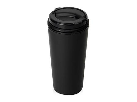 Стакан-тамблер Moment с кофейной крышкой, 350 мл, цвет черный, фото 2