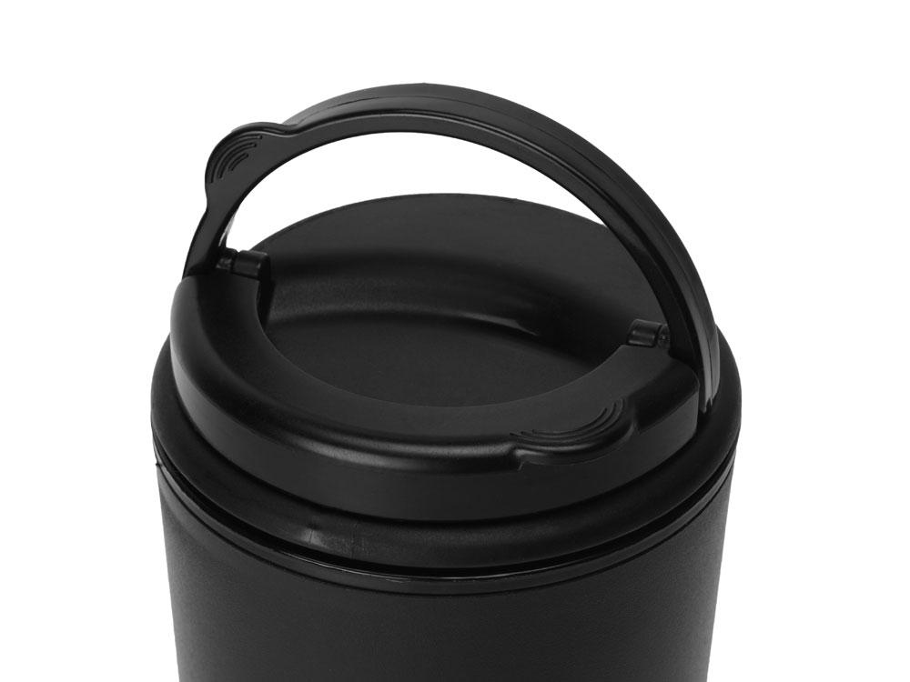 Стакан-тамблер Moment с кофейной крышкой, 350 мл, цвет черный - фото 3 - id-p215150437