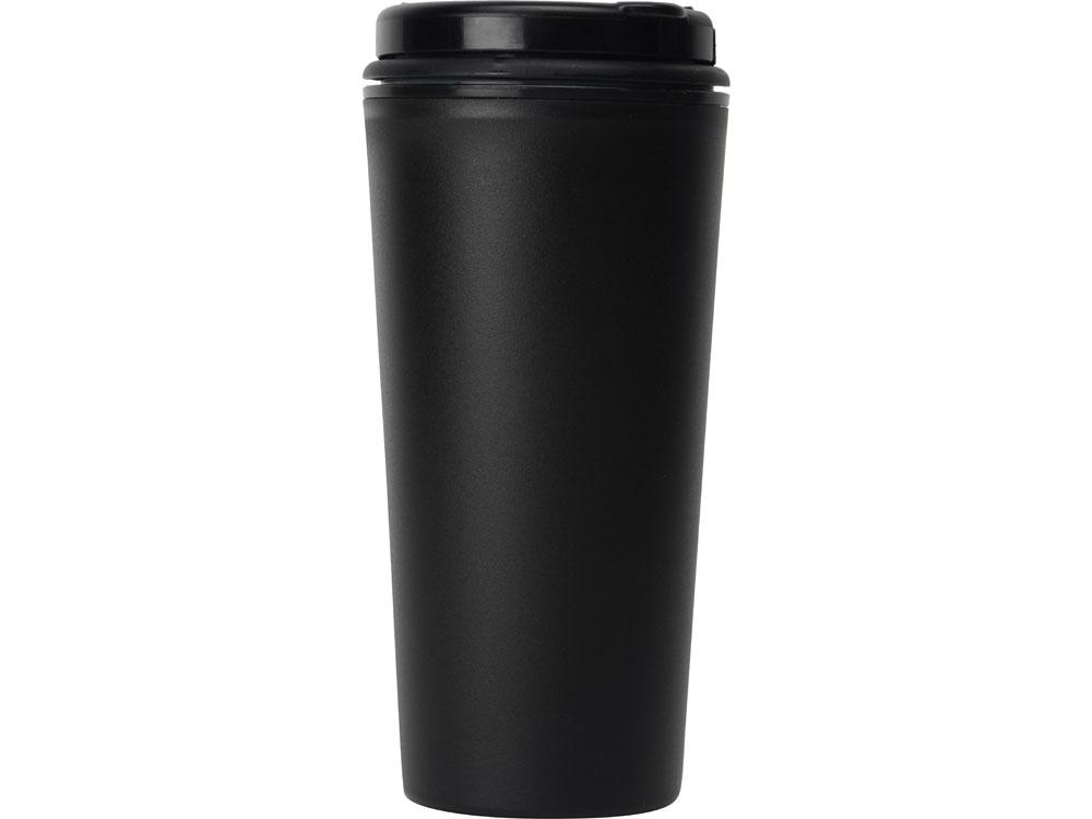 Стакан-тамблер Moment с кофейной крышкой, 350 мл, цвет черный - фото 7 - id-p215150437