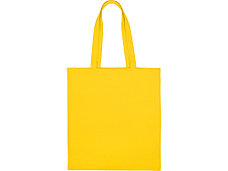 Сумка для шопинга Carryme 140 хлопковая, 140 г/м2, желтый, фото 2