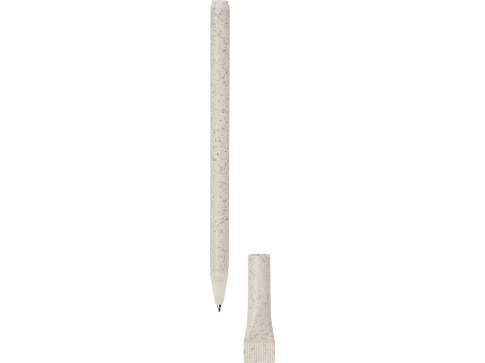 Ручка шариковая из пшеницы и пластика Plant, бежевый - фото 2 - id-p215149499