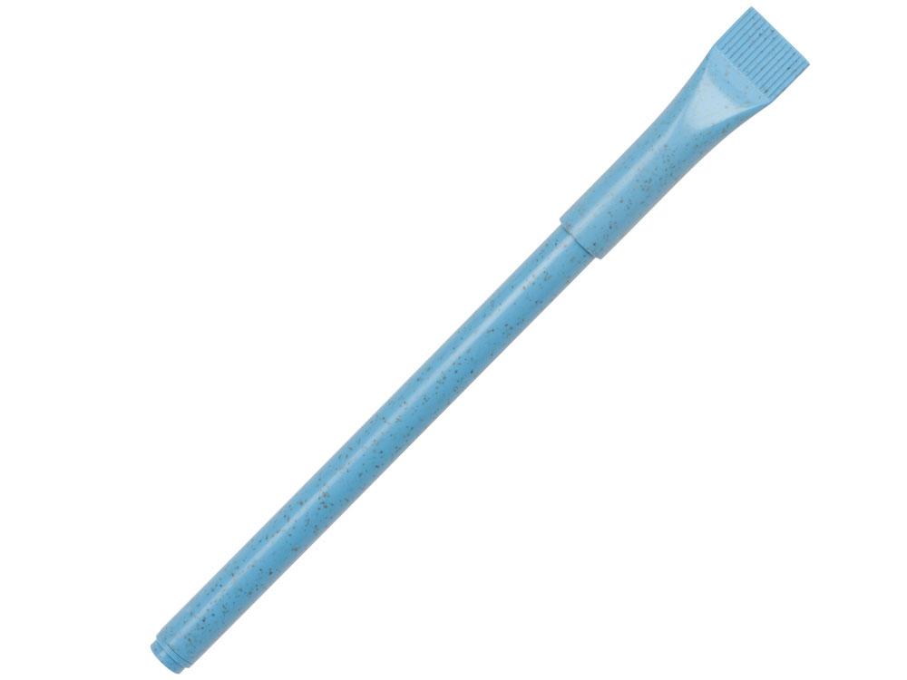 Ручка шариковая из пшеницы и пластика Plant, синий - фото 1 - id-p215149500