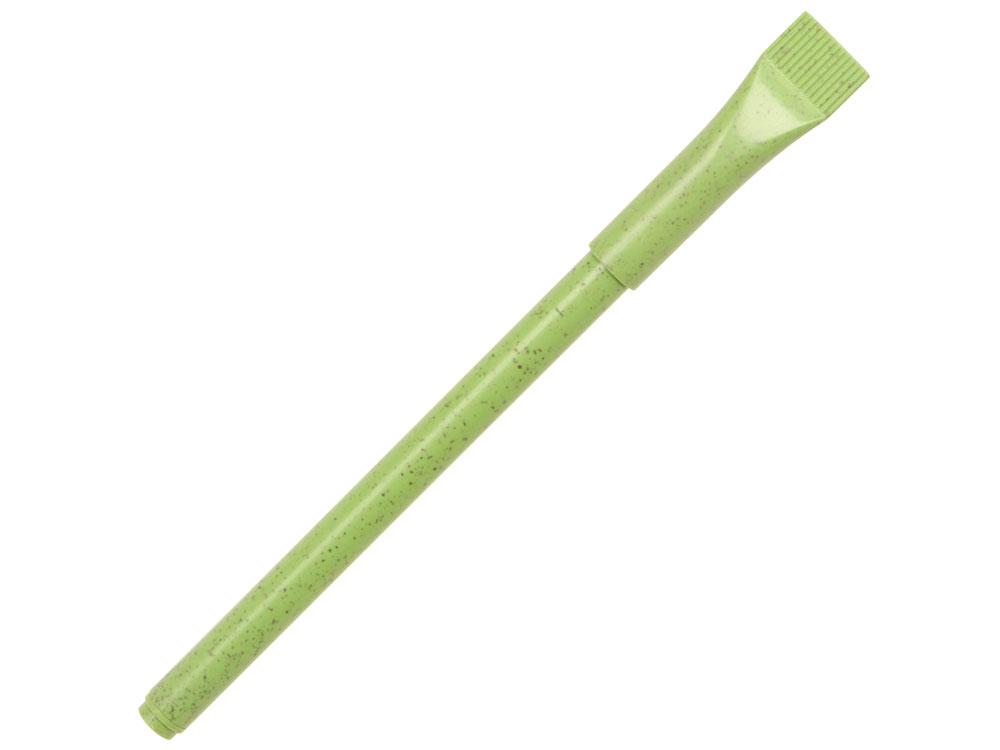 Ручка шариковая из пшеницы и пластика Plant, зеленый - фото 1 - id-p215149501