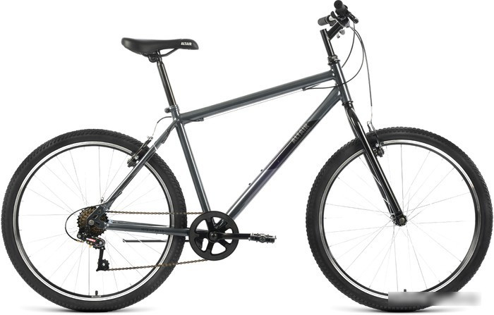 Велосипед Altair MTB HT 26 1.0 р.19 2022 (темно-серый/черный) - фото 1 - id-p210499473