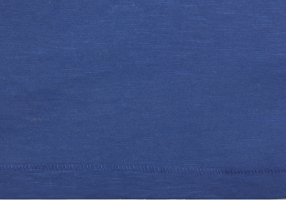 Футболка из джерси с протяжками Portofino унисекс, классический синий - фото 7 - id-p215151462