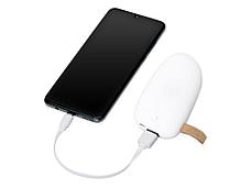 Универсальное зарядное устройство power bank в форме камня. 5200MAH. white, фото 2