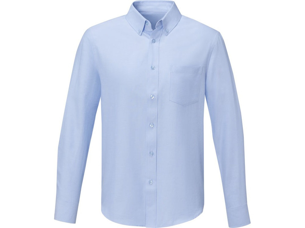 Pollux Мужская рубашка с длинными рукавами, светло-синий - фото 2 - id-p215148543