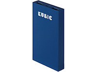 Внешний аккумулятор Kubic PB10X Blue, 10 000 мАч, Soft-touch, синий