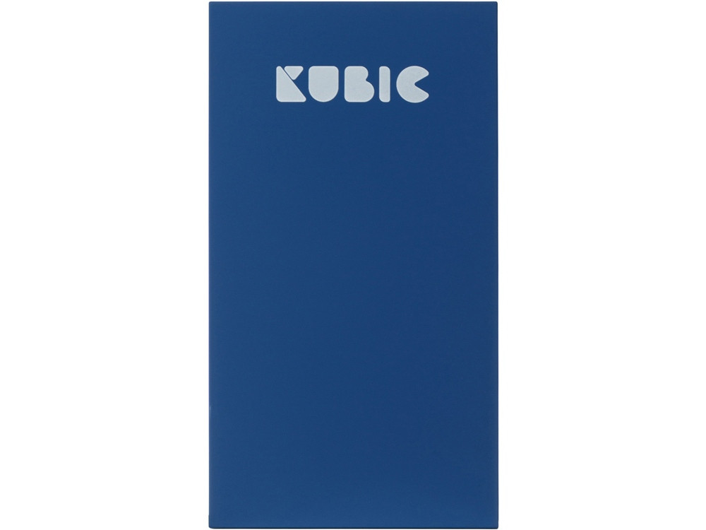 Внешний аккумулятор Kubic PB10X Blue, 10 000 мАч, Soft-touch, синий - фото 2 - id-p215149523
