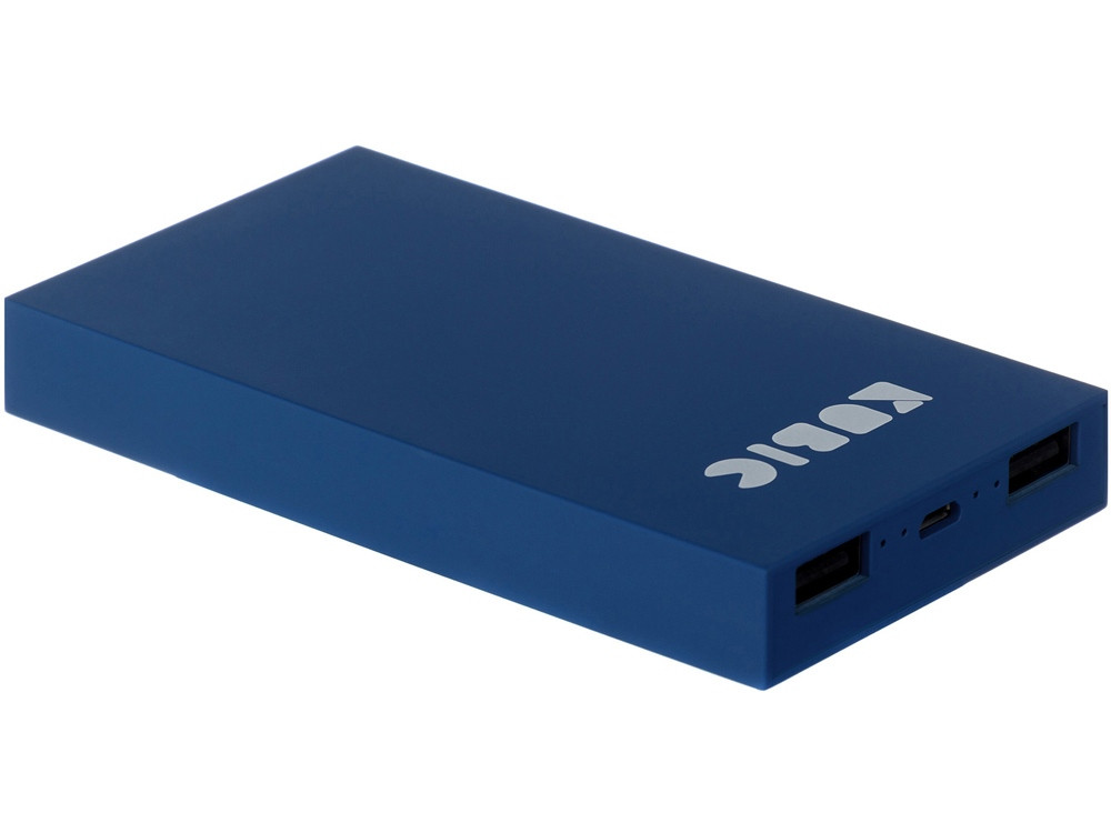 Внешний аккумулятор Kubic PB10X Blue, 10 000 мАч, Soft-touch, синий - фото 4 - id-p215149523