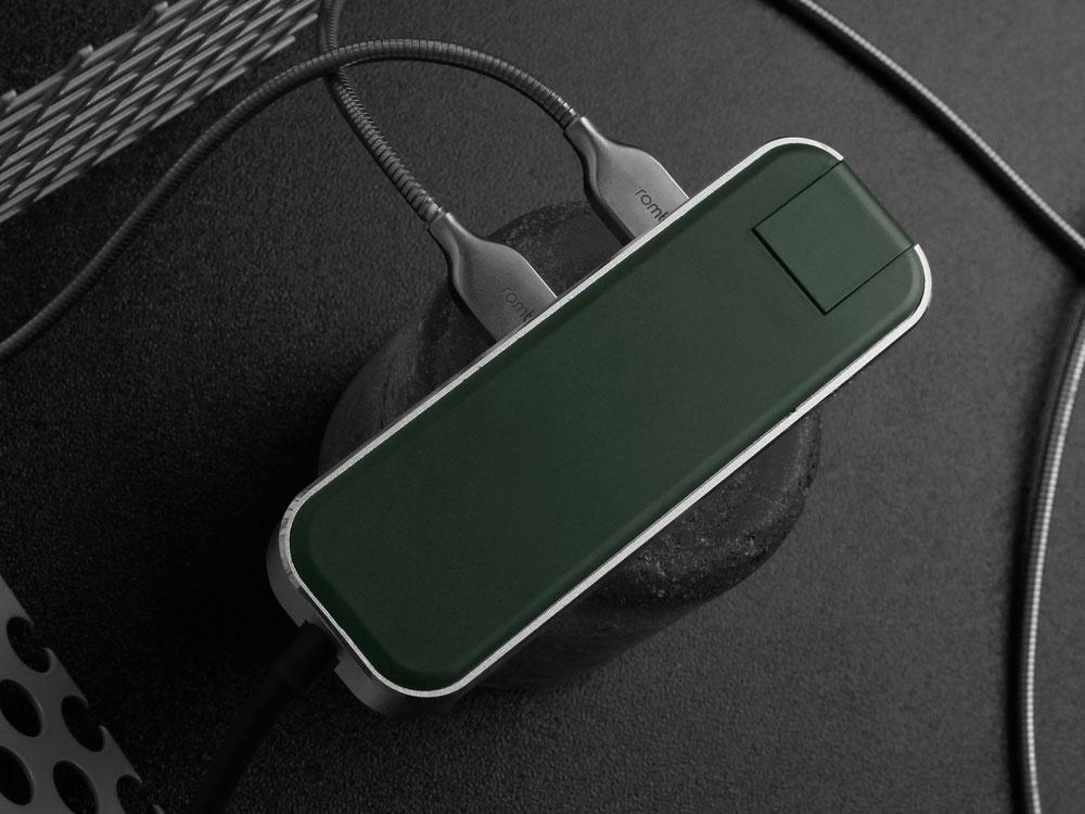 Хаб USB Rombica Type-C Chronos Green - фото 6 - id-p215149524