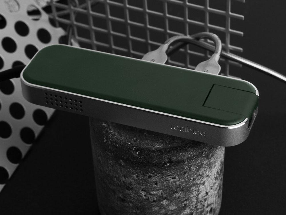 Хаб USB Rombica Type-C Chronos Green - фото 7 - id-p215149524