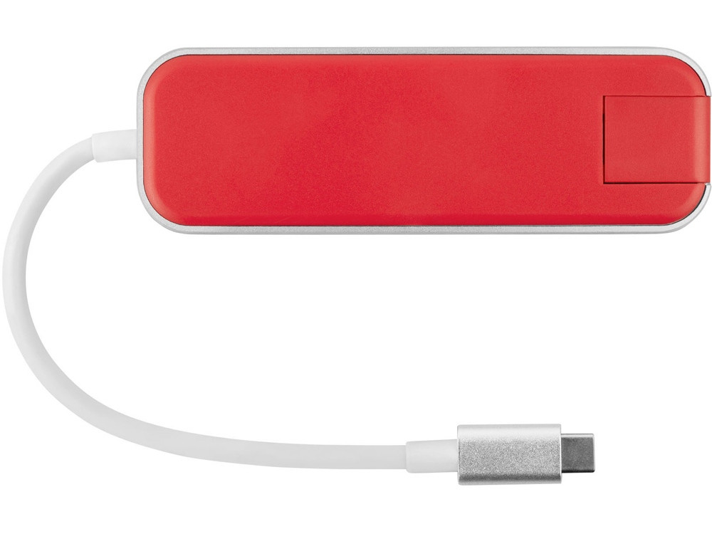 Хаб USB Rombica Type-C Chronos Red - фото 2 - id-p215149525