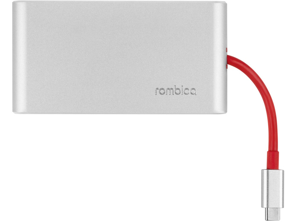 Хаб USB Rombica Type-C Hermes Red - фото 2 - id-p215149528
