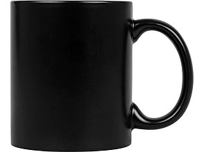 Кружка с покрытием для гравировки Subcolor BLK, черный/белый, фото 2