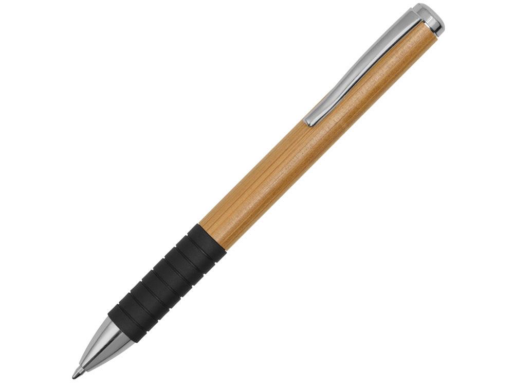 Ручка бамбуковая шариковая Gifu, черный - фото 1 - id-p215149541
