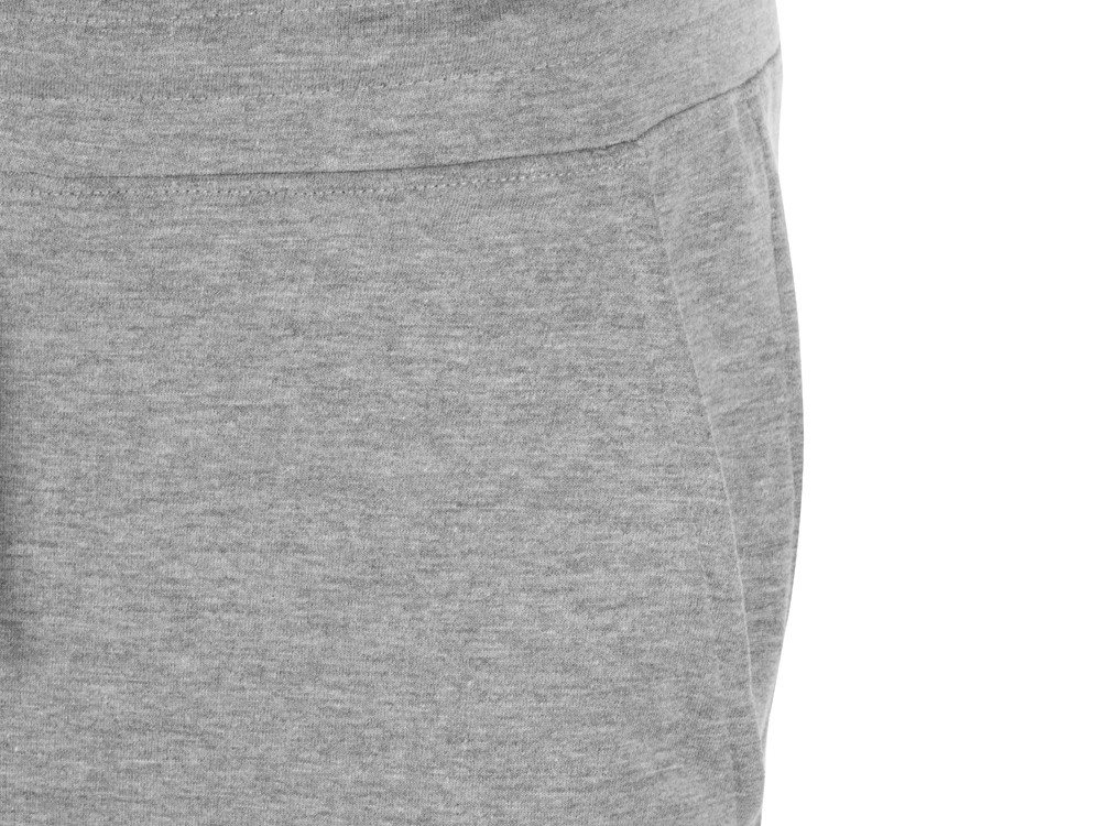Мужские шорты из френч терри Warsaw 220гр, серый меланж - фото 5 - id-p215152507