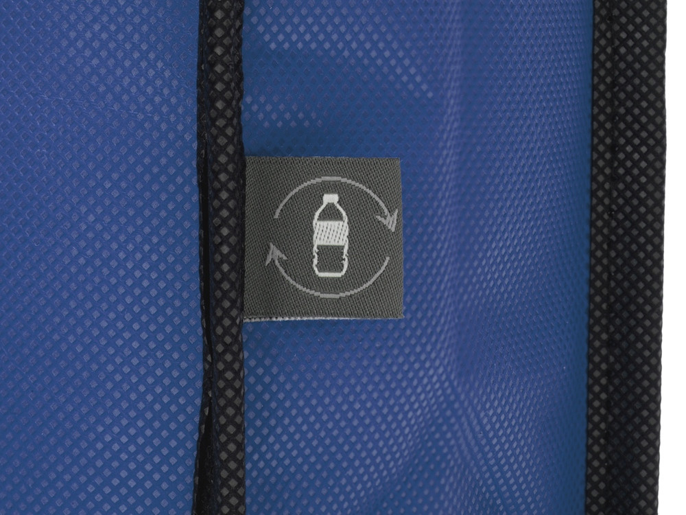 Сумка-холодильник Reviver на липучке из нетканого переработанного материала, синий - фото 10 - id-p215151518