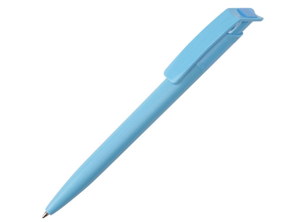 Шариковая ручка из переработанного rPET материала RECYCLED PET PEN F, матовая, голубой - фото 1 - id-p215150517