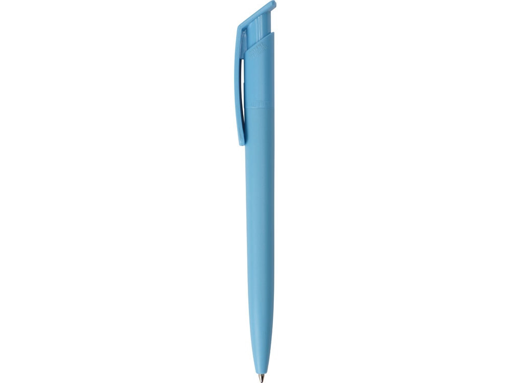Шариковая ручка из переработанного rPET материала RECYCLED PET PEN F, матовая, голубой - фото 3 - id-p215150517