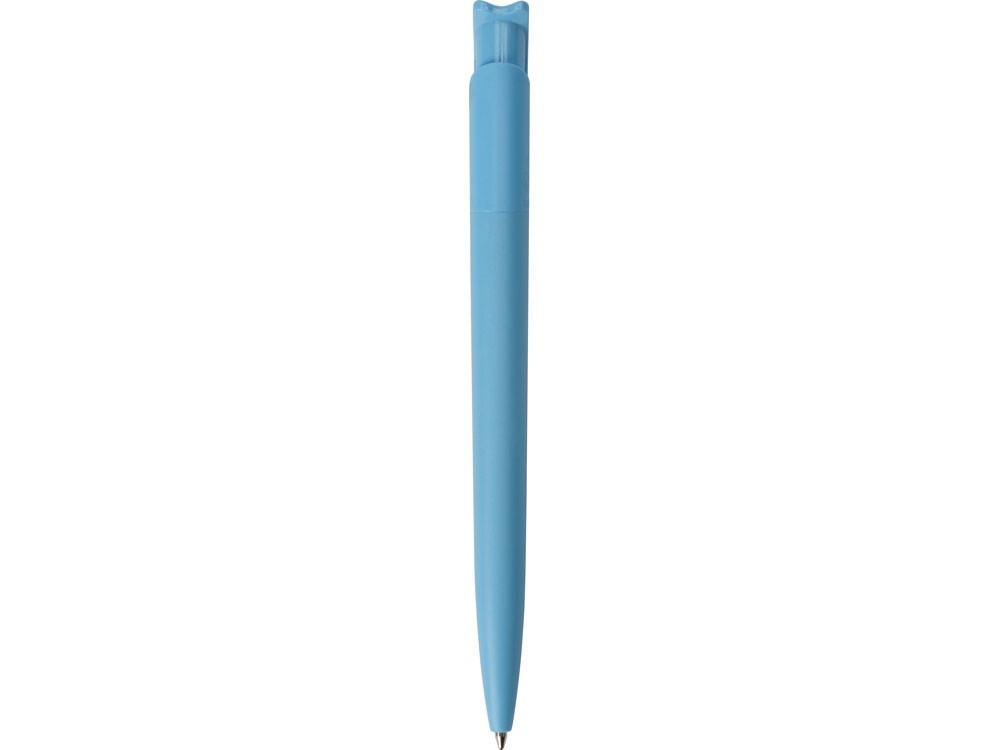 Шариковая ручка из переработанного rPET материала RECYCLED PET PEN F, матовая, голубой - фото 4 - id-p215150517