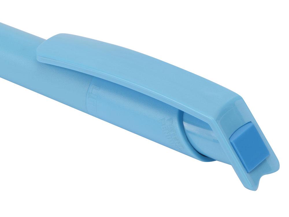 Шариковая ручка из переработанного rPET материала RECYCLED PET PEN F, матовая, голубой - фото 7 - id-p215150517