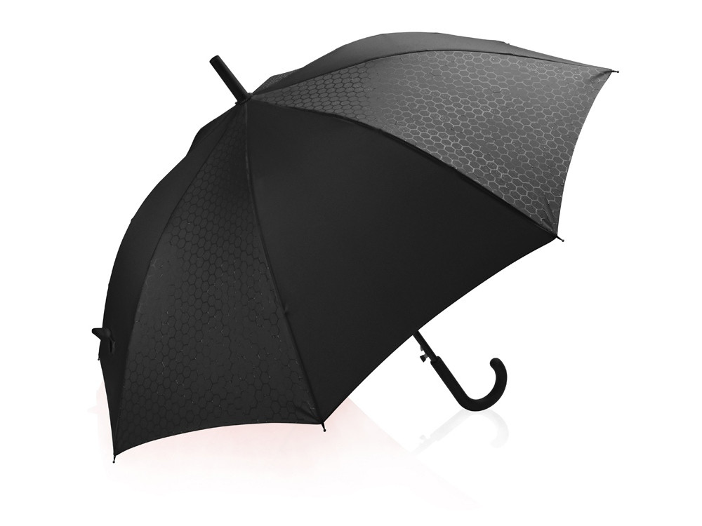Зонт-трость полуавтомат Wetty с проявляющимся рисунком, черный - фото 4 - id-p215149573