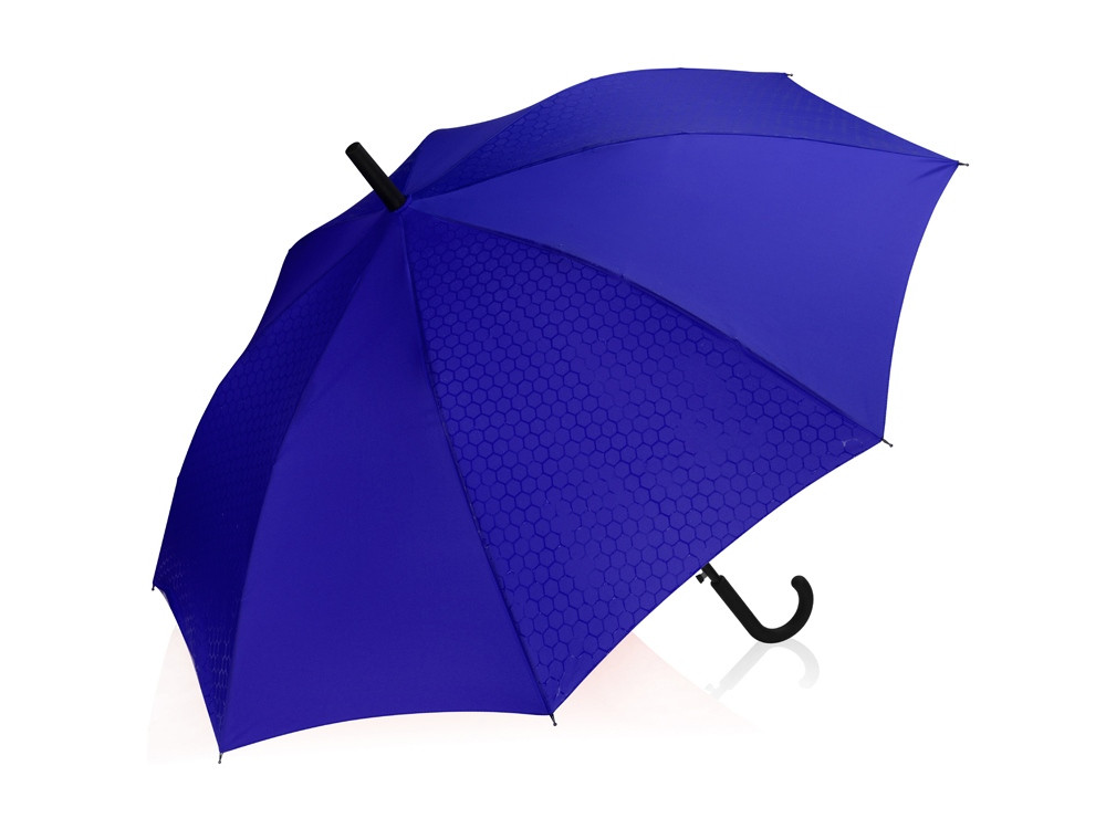 Зонт-трость полуавтомат Wetty с проявляющимся рисунком, синий - фото 5 - id-p215149574