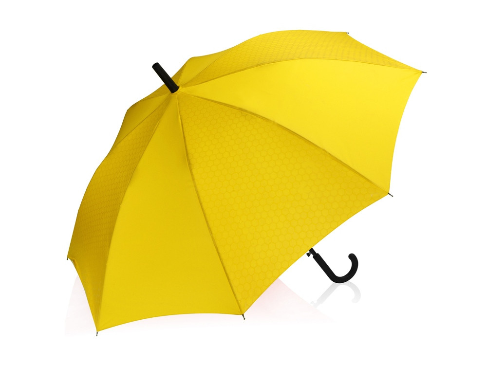 Зонт-трость полуавтомат Wetty с проявляющимся рисунком, желтый - фото 5 - id-p215149576