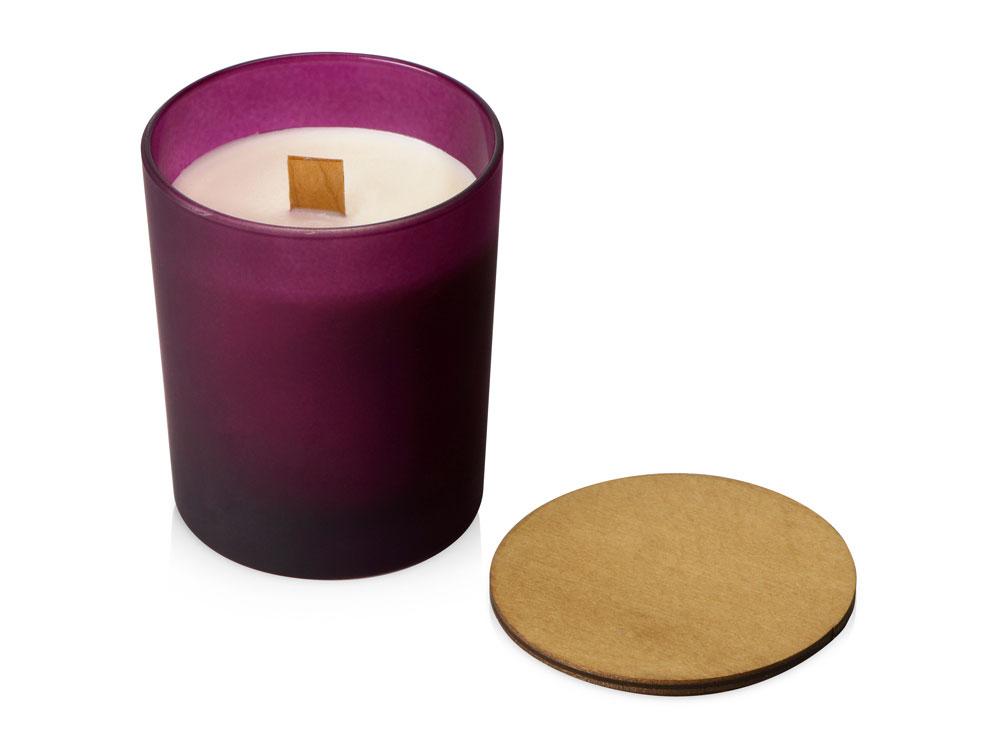 Свеча соевая ароматическая в стекле Niort, бордовая - фото 2 - id-p215150523