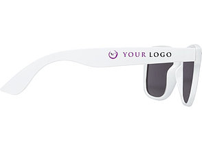 Sun Ray, солнцезащитные очки из переработанного PET-пластика, белый, фото 3