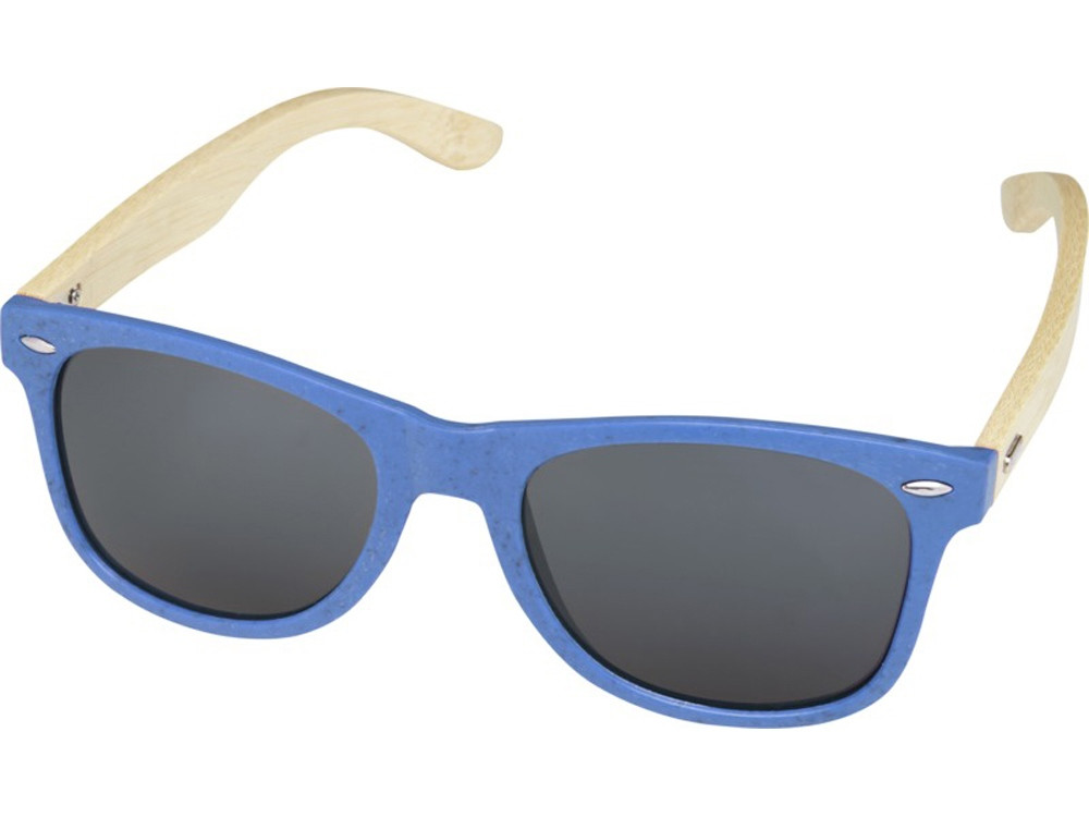 Sun Ray очки с бамбуковой оправой, process blue - фото 1 - id-p215151532