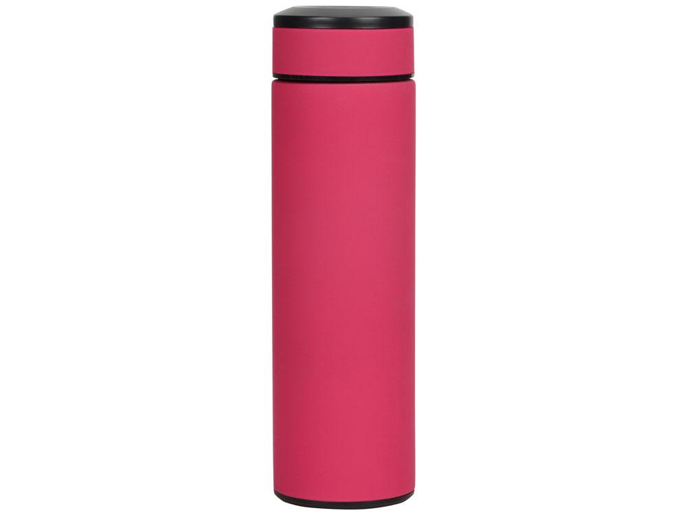 Термос Confident с покрытием soft-touch 420мл, розовый - фото 3 - id-p215146670