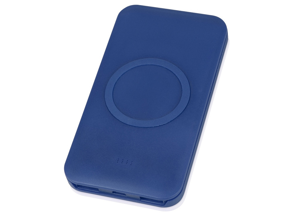 Портативное беспроводное зарядное устройство Impulse, 4000 mAh, синий - фото 1 - id-p215146672
