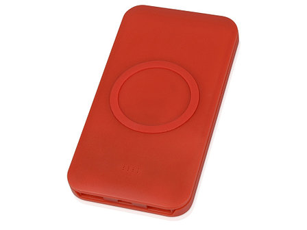 Портативное беспроводное зарядное устройство Impulse, 4000 mAh, красный, фото 2