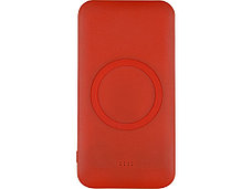 Портативное беспроводное зарядное устройство Impulse, 4000 mAh, красный, фото 3