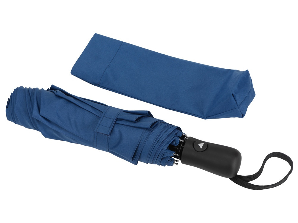 Зонт-полуавтомат складной Marvy с проявляющимся рисунком, синий - фото 9 - id-p215149578