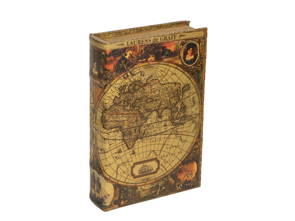 Подарочная коробка Карта мира, big size - фото 1 - id-p215145699